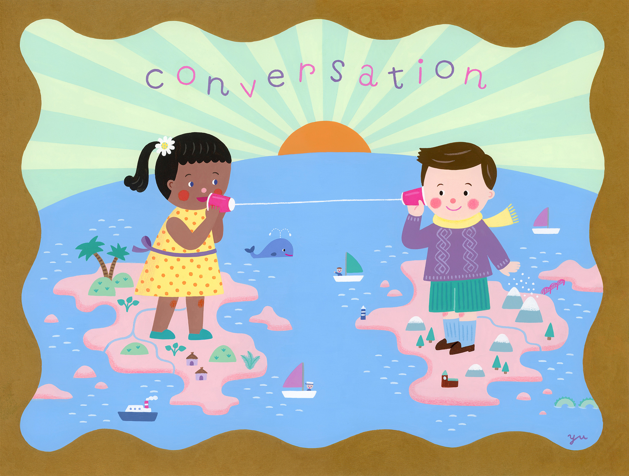 「Conversation -会話-」（MOUNT tokyo「Have a good year」展示作品）2020