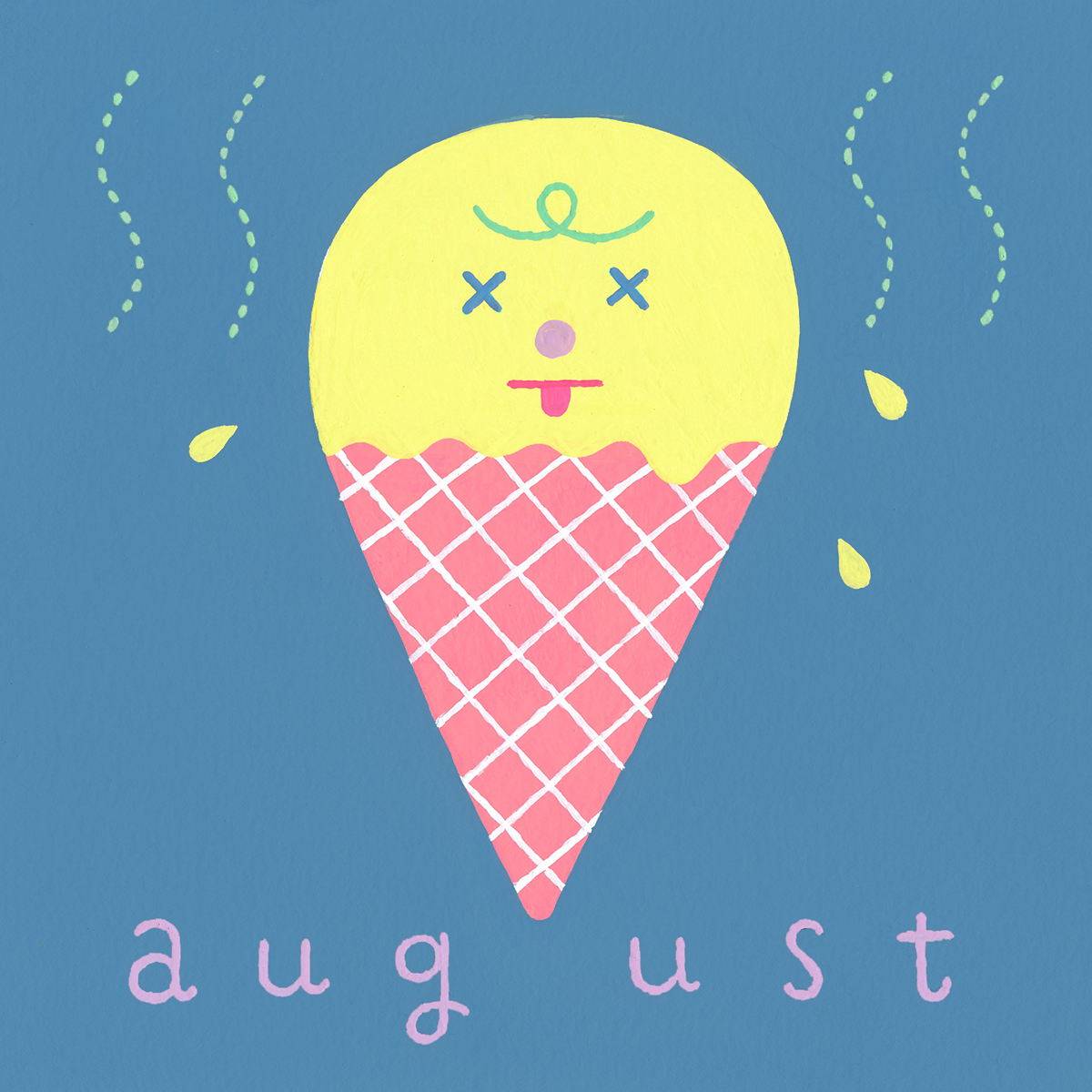 「8月のアイスクリーム」オリジナル 2020