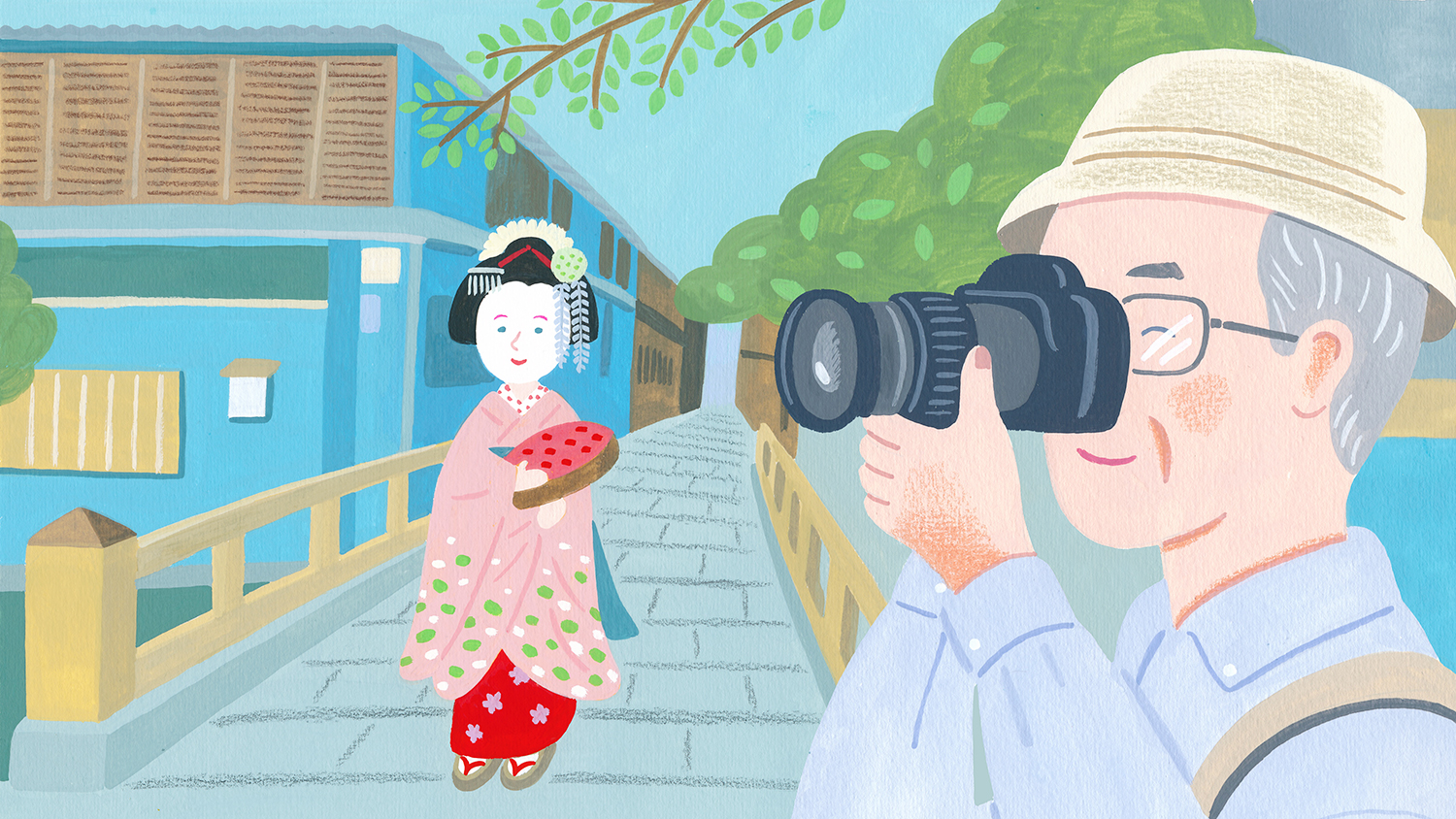 『イイはな新聞 #20』2019年8月31日放送（京都・祇園の花街で舞妓さんを40年以上撮り続けている写真家の溝縁ひろしさんについて）